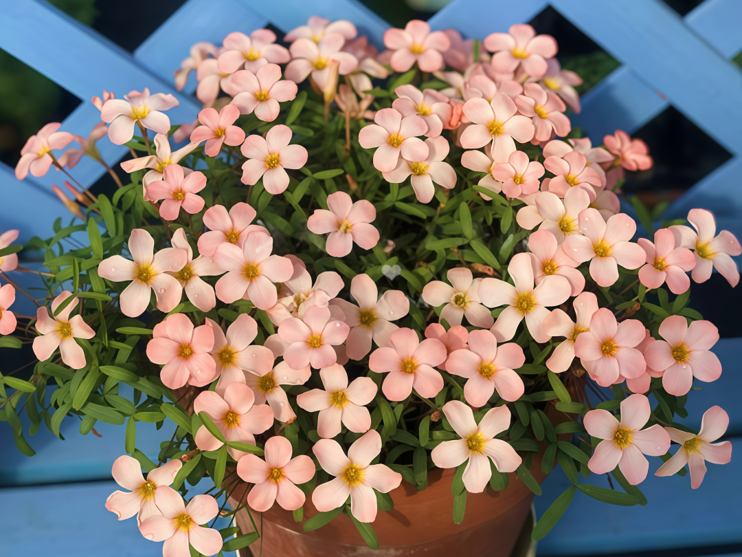 🌿 How to Grow Oxalis on Your Balcony — 3 Easy Tricks for Winter Blooms, Big Flowers & Stunning Color