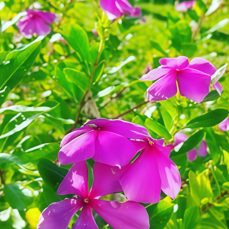 Vinca Seeds - Catharanthus Roseus Pink Larger Packet High Germination 500-2000 Onsaleseeds