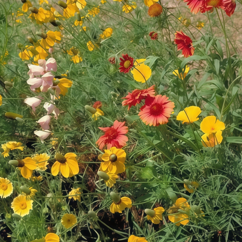 Blanket Flower Seeds - Mix Larger Packet High Germination 500-2500 Onsaleseeds