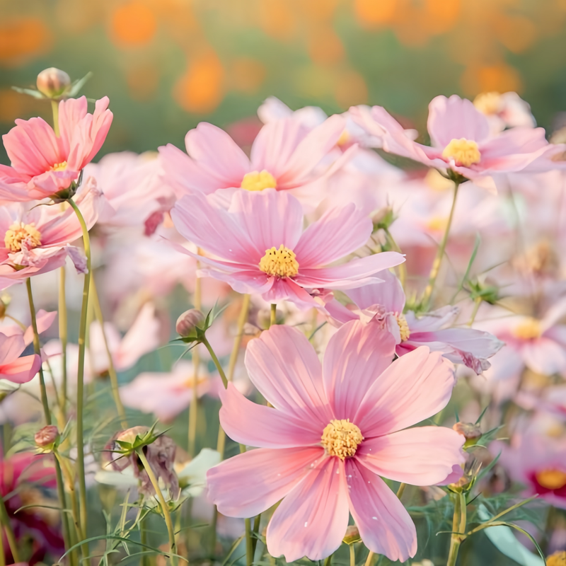 Cosmos Bipinnata Seeds - Light Rose Larger Packet High Germination 200-5000 Onsaleseeds