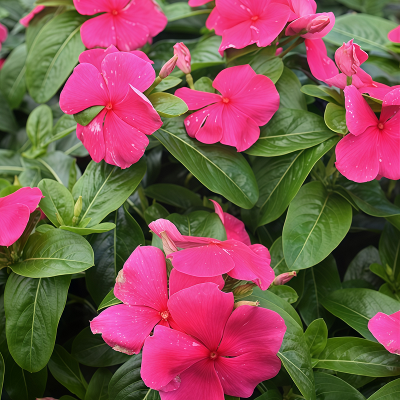 Vinca Seeds - Catharanthus Roseus Rosed Red Larger Packet High Germination 300-2000 Onsaleseeds