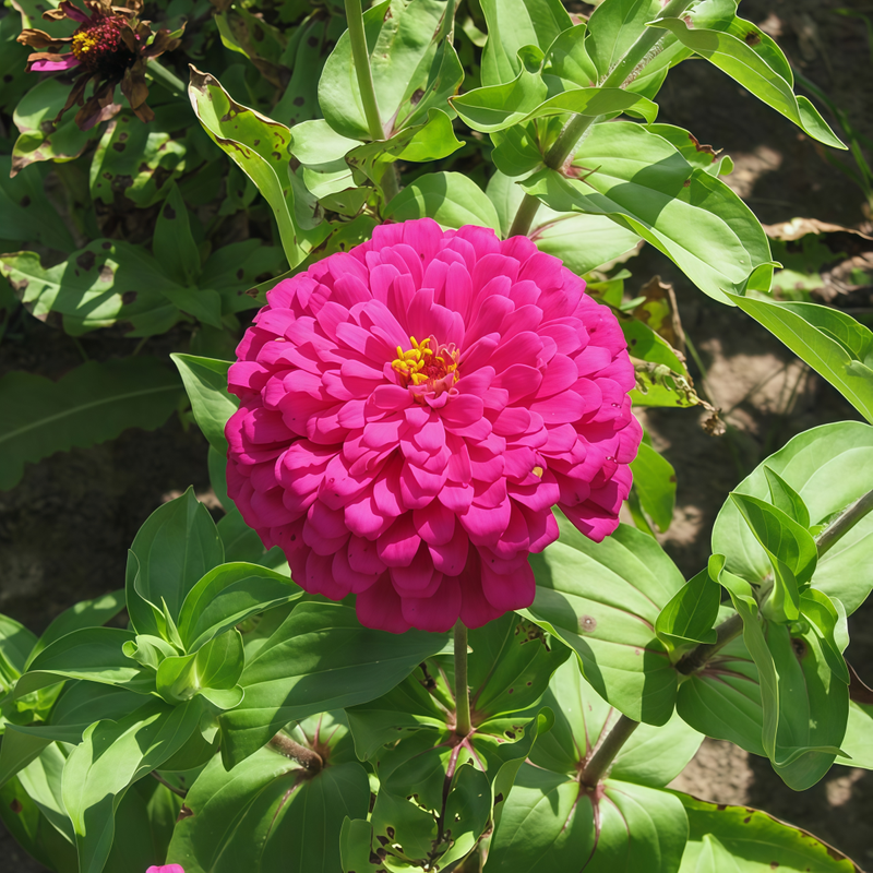 Zinnia Elegans Seeds - Purplish Red Larger Packet High Germination 300-1500 Onsaleseeds
