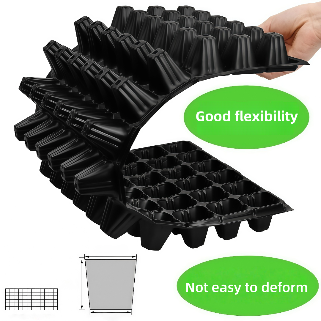 Seedling tray 72-hole hole tray seedling tray vegetable and fruit planting artifact plastic seedling tray nutrition bowl seedling tray