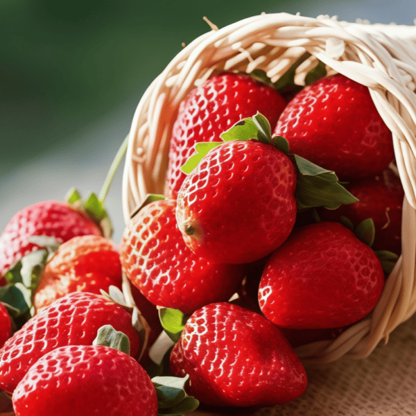 Strawberries seeds up to 50%
