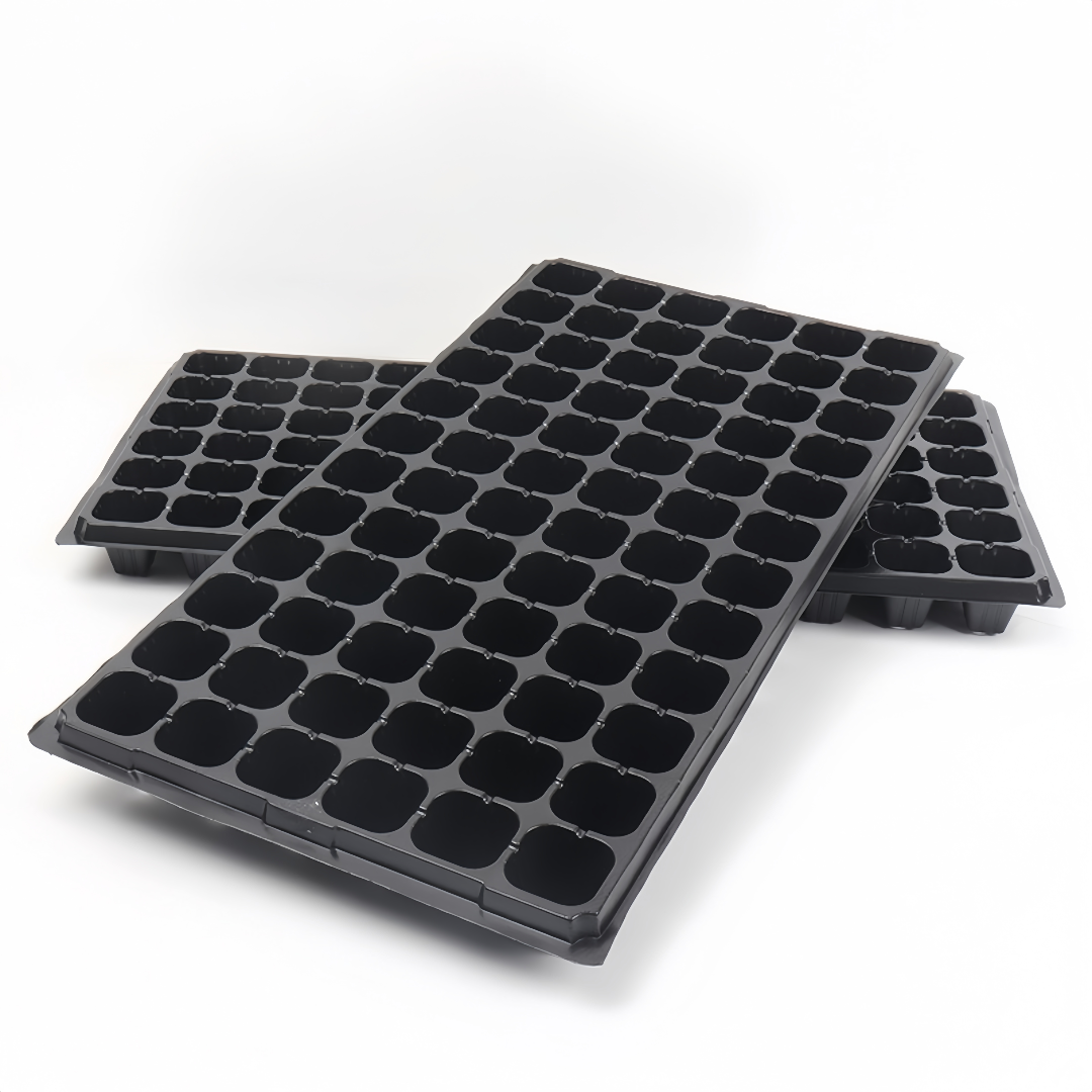 Seedling tray 72-hole hole tray seedling tray vegetable and fruit planting artifact plastic seedling tray nutrition bowl seedling tray