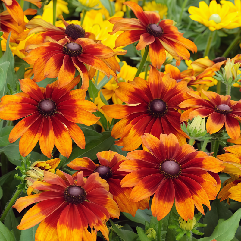 Rudbeckia Seeds - Mix Single-Petaled Larger Packet High Germination 3000-15000 Onsaleseeds