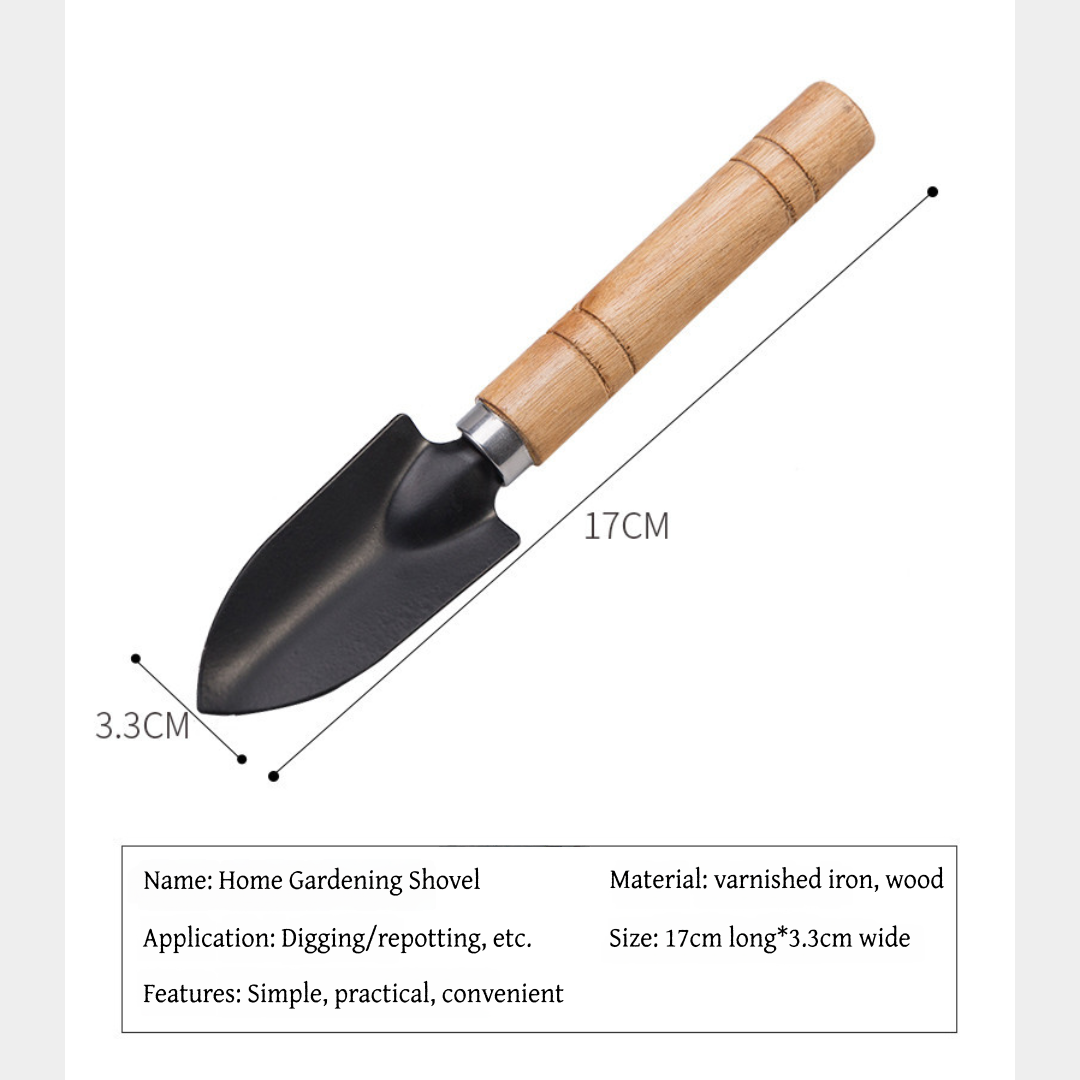 Flower planting tools Special gardening soil loosening flower shovel set of three small shovels for growing vegetables and flowers