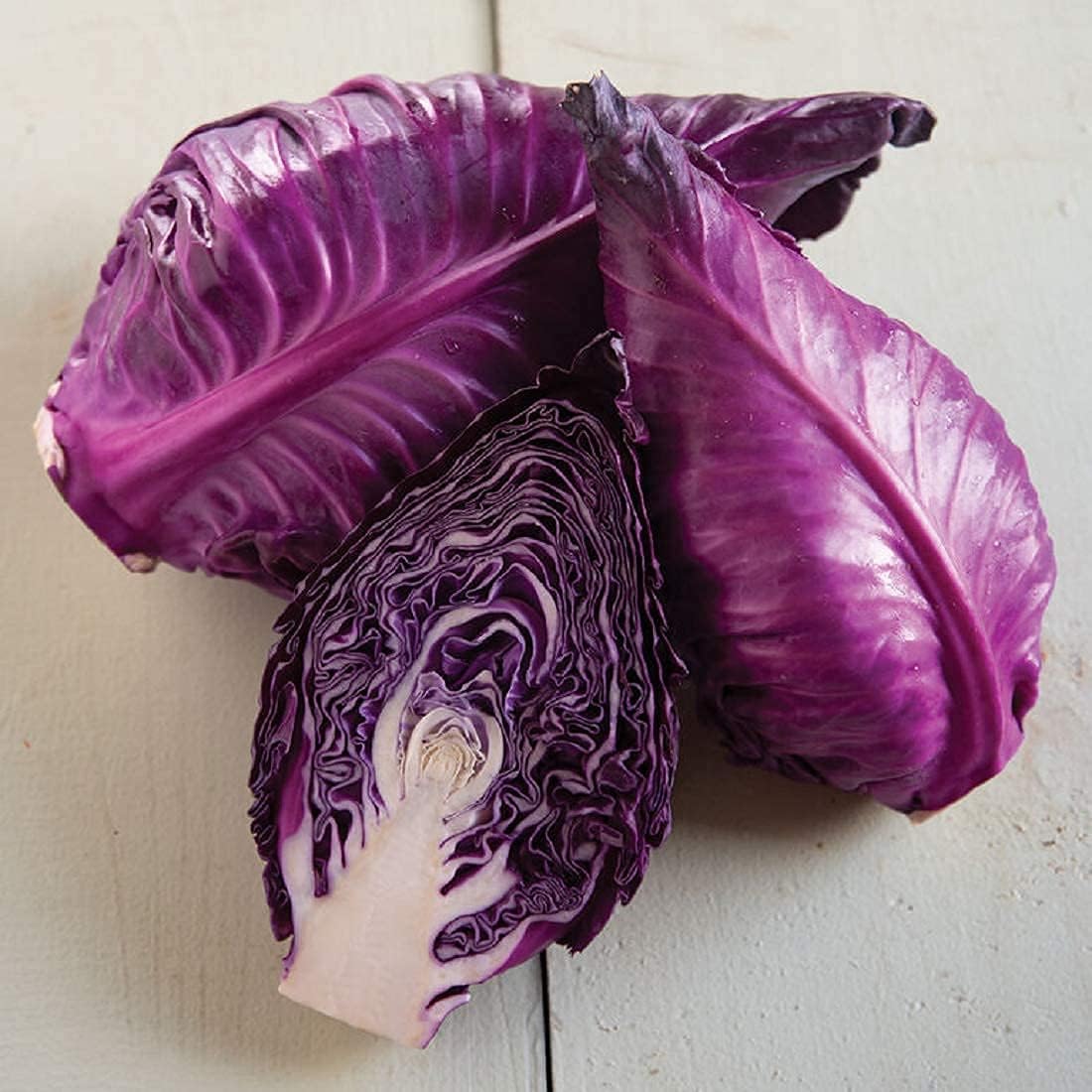 Red Kalibos Cabbage Seeds up to 50%