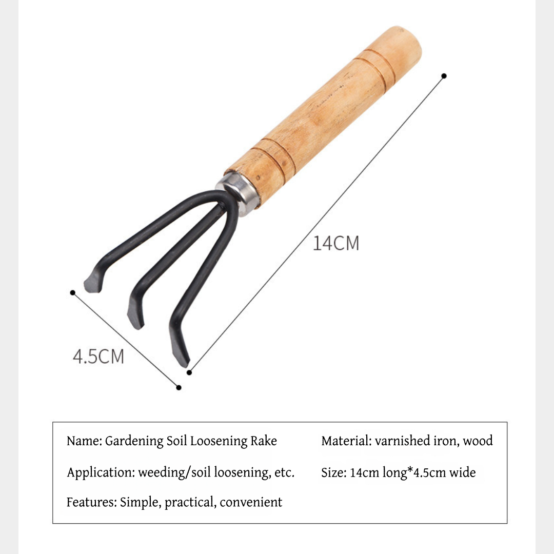 Flower planting tools Special gardening soil loosening flower shovel set of three small shovels for growing vegetables and flowers