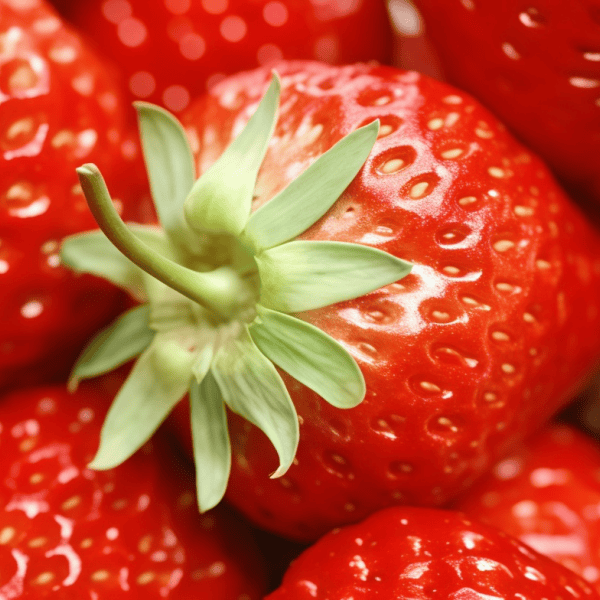 Strawberries seeds up to 50%