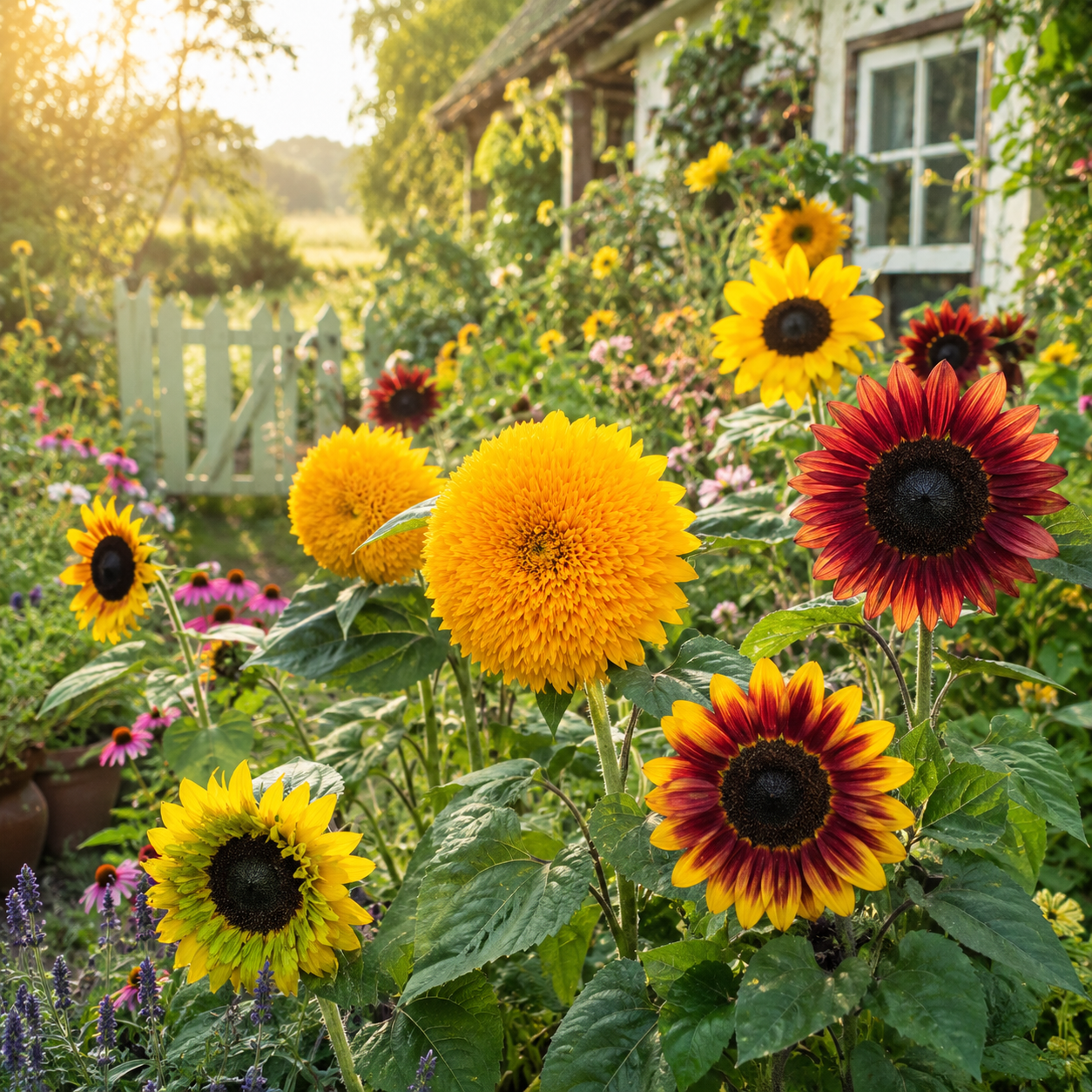 Sunflower Seeds - Mix Larger Packet High Germination 500-2500 Onsaleseeds