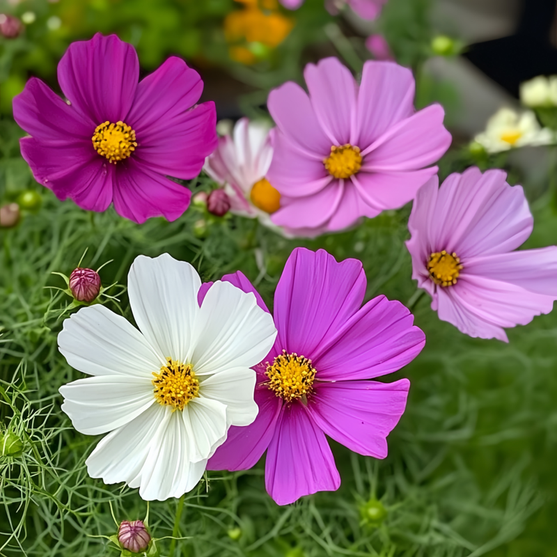 Cosmos Bipinnata Seeds - Mix Single Petal Larger Packet High Germination 1600-4800 Onsaleseeds