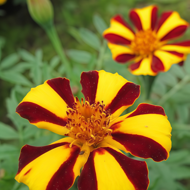 French Marigold(Tagetes lutea) Seeds - Color Bar Larger Packet High Germination 800-4000 Onsaleseeds