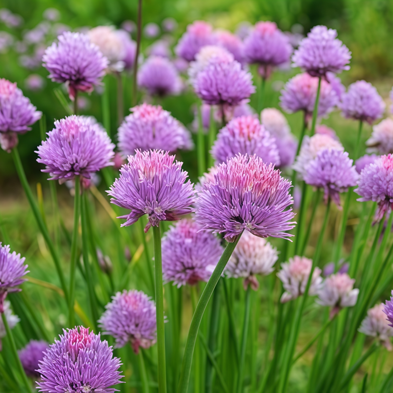 Allium Schoenoprasum Seeds - Purple Larger Packet High Germination 120-5000 Onsaleseeds
