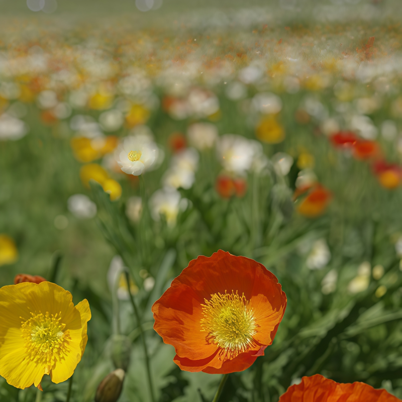 Papaver Seeds - Large Mixed Colors Larger Packet High Germination 3000-15000 Onsaleseeds