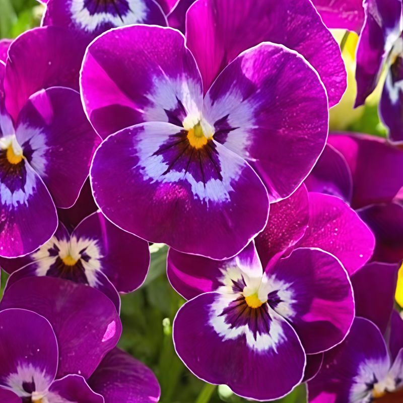 Viola Dark Purple With Spots Seeds up to 50%