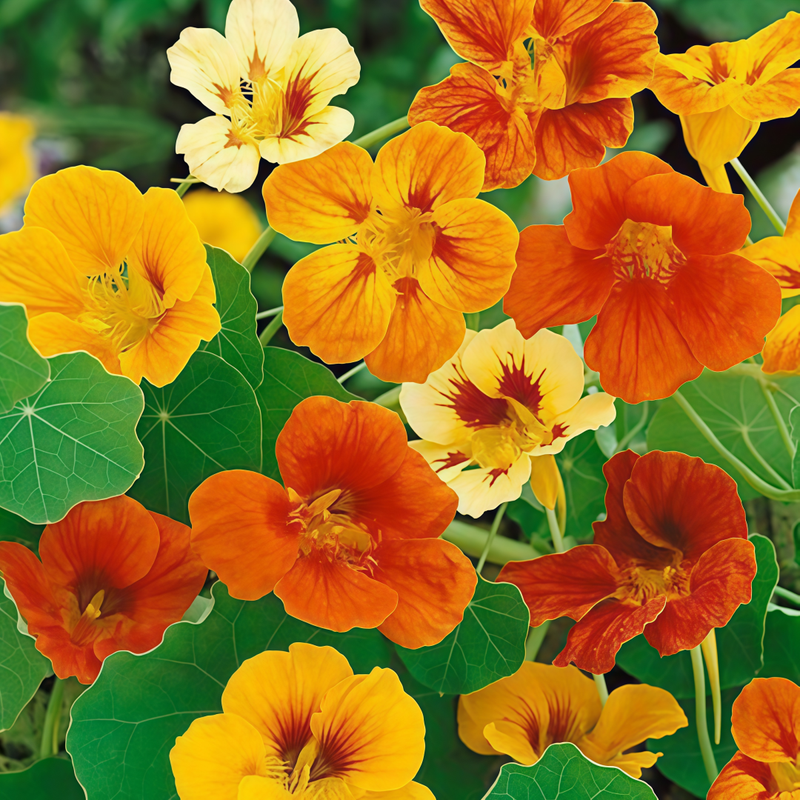 Nasturtium Seeds - Orange Larger Packet High Germination 260-1200 Onsaleseeds
