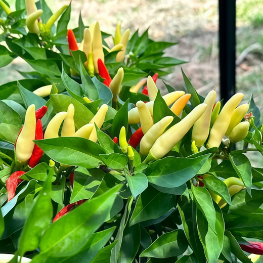 Conoides Ornamental Pepper Seeds - Multicolored