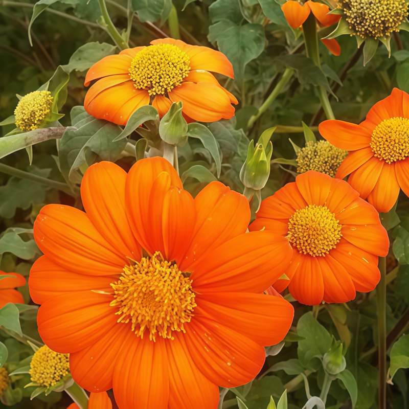 Tithonia Orange Seeds up to 50% Large Pack · 800-2500 Seeds