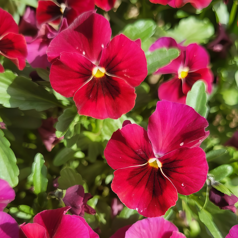 Viola Rose Red Seeds up to 50%