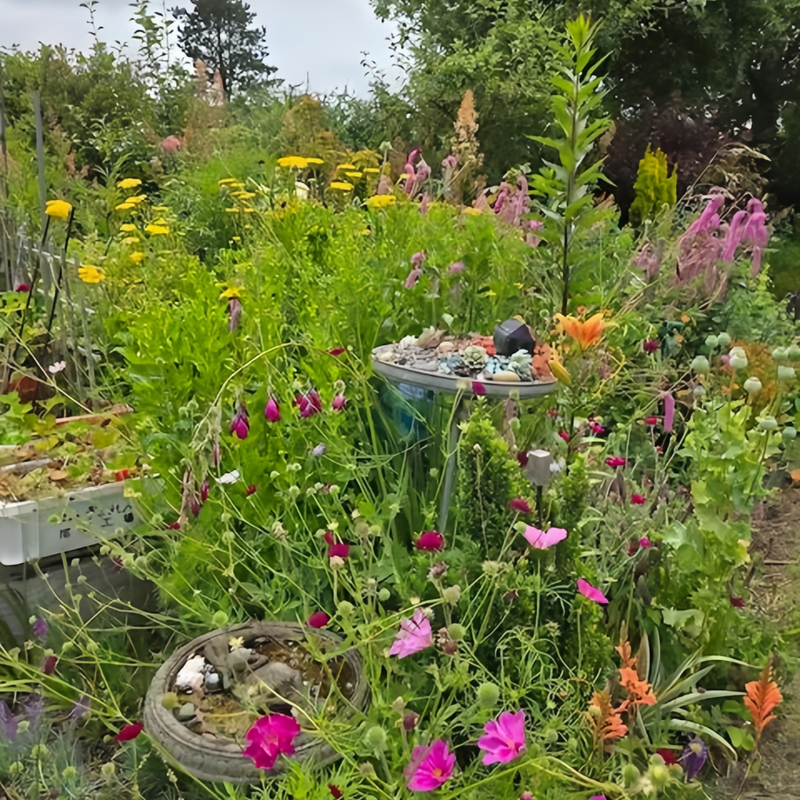 Wildflower Seeds - Rustic Charm Mix Includes Incarvillea Delavayi, Chelidonium Majus, Eryngium, etc.