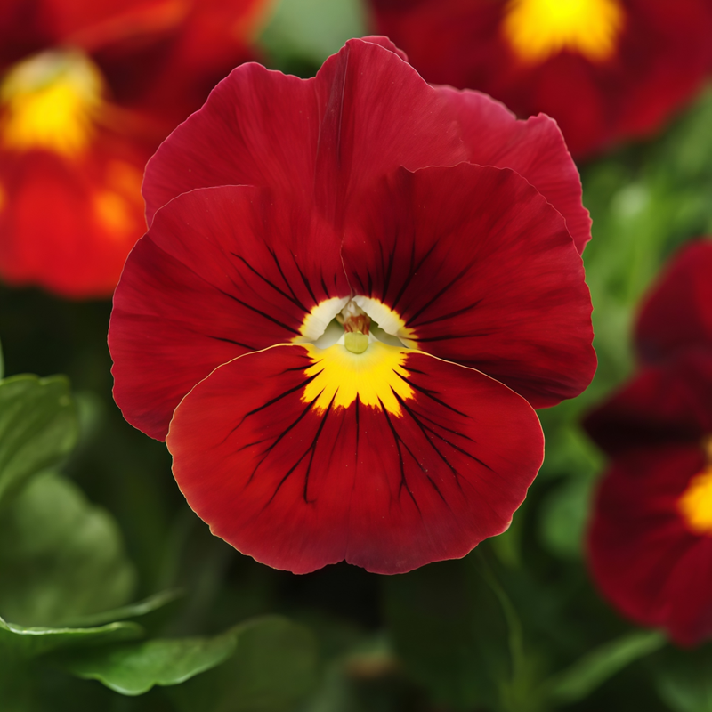Viola Pure Red Seeds up to 50%