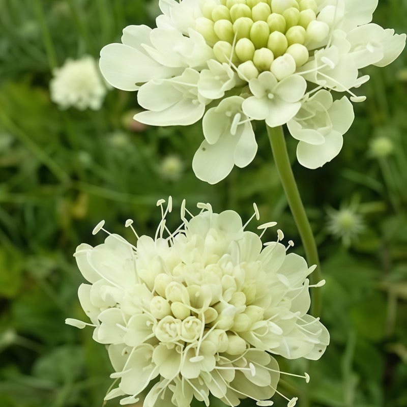 Scabiosa Seeds - White High Germination  Onsaleseeds