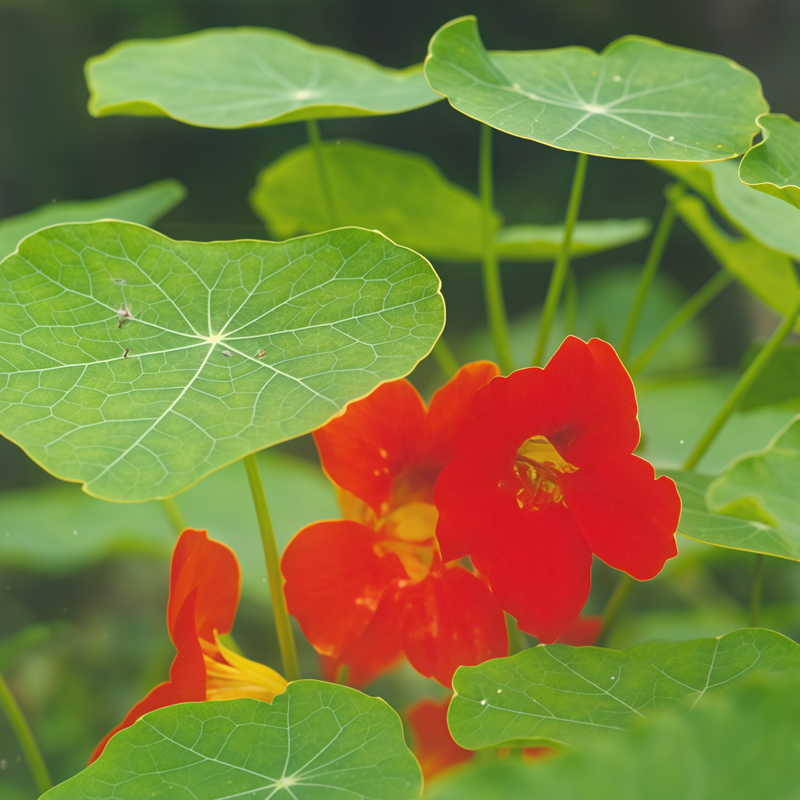 Nasturtium Seeds - Rose Red Larger Packet High Germination 260-1200 Onsaleseeds