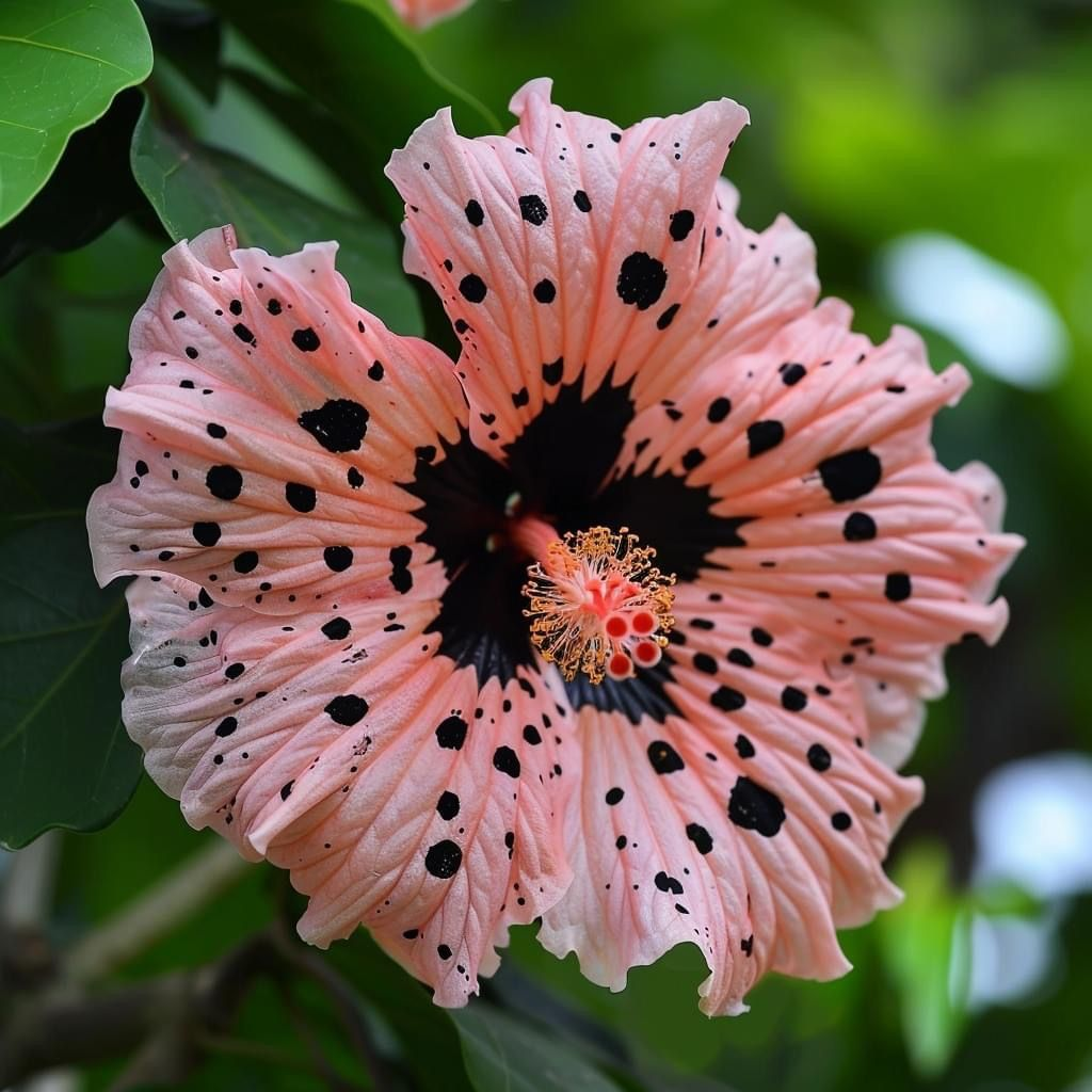 Transgenic spotted flower seeds up to 50%