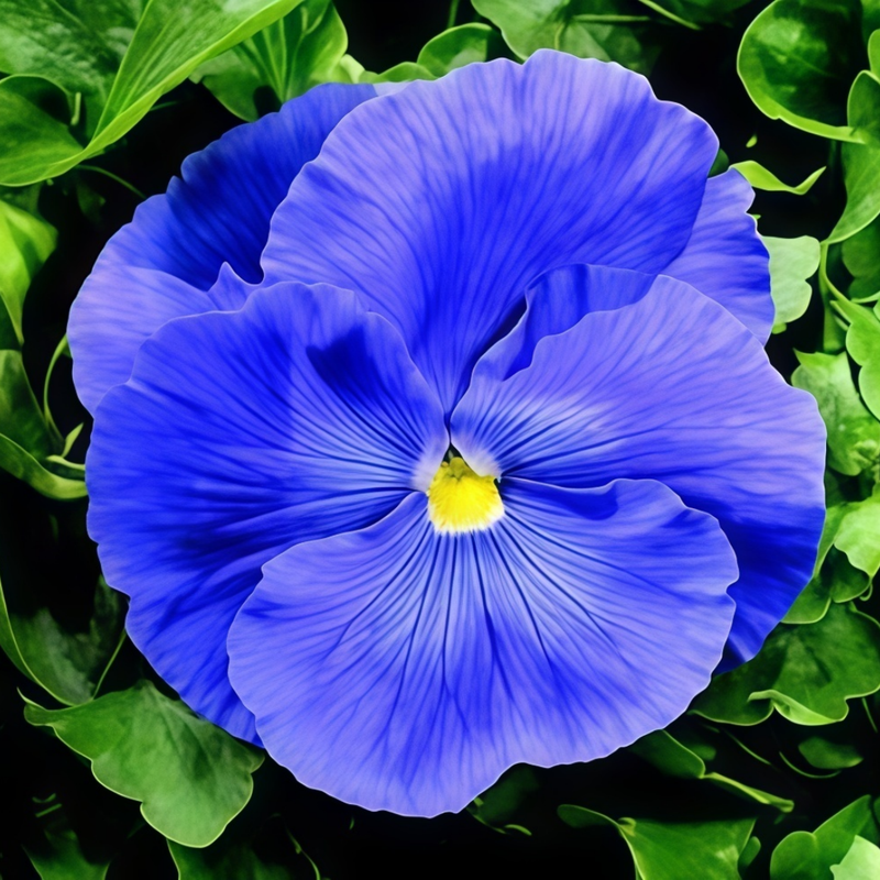 Pansy Seeds - Pure Blue Colour Larger Packet High Germination 450-2200 Onsaleseeds