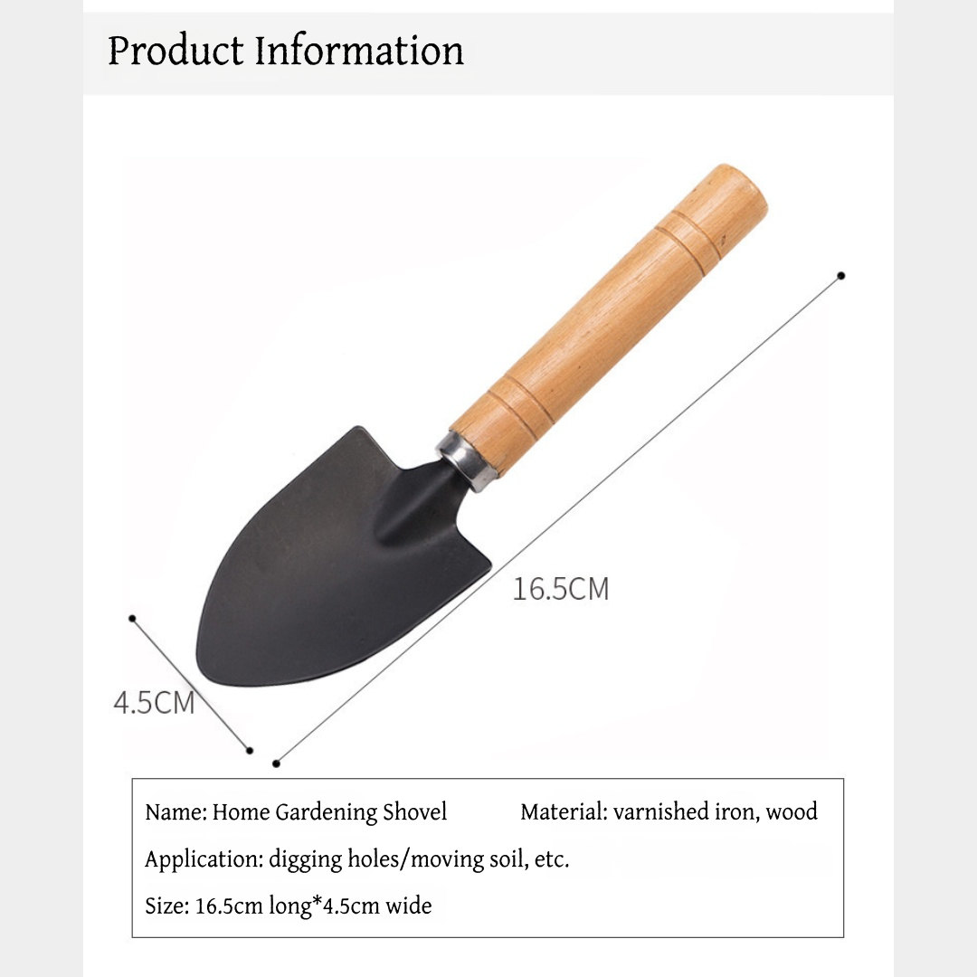 Flower planting tools Special gardening soil loosening flower shovel set of three small shovels for growing vegetables and flowers