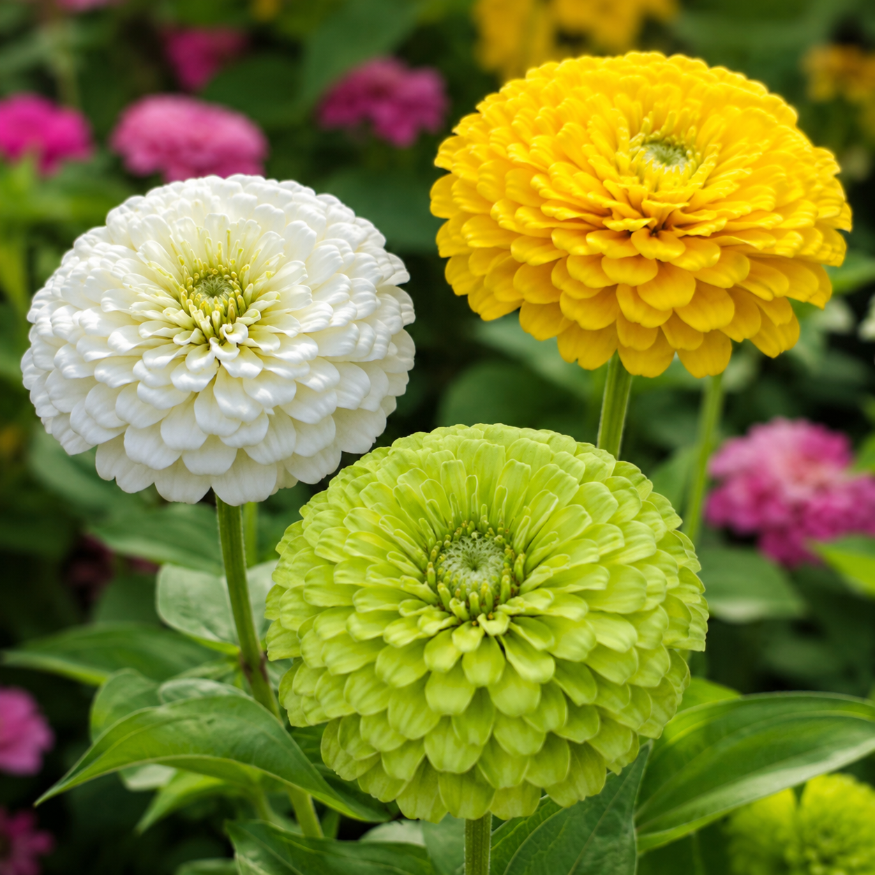 Zinnia Elegans Seeds - Mix Larger Packet High Germination 6000-30000 Onsaleseeds